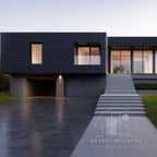 Metal Siding - NEGRO MATE - 4 TABLAS 2,90MTS X 040MTS X 16MM