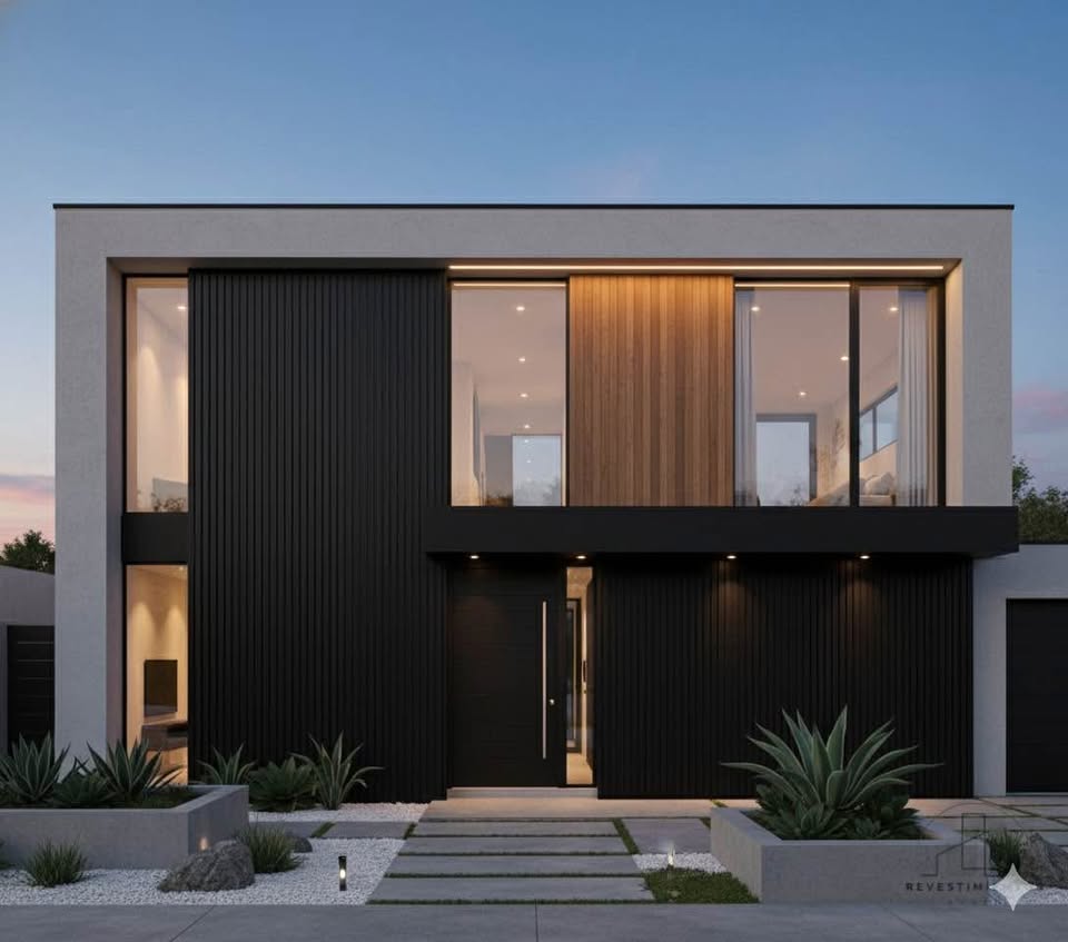 Metal Siding - NEGRO MATE - 7 TABLAS 3,80MTS X 038MTS X 16MM