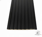 Metal Siding - NEGRO MATE - 7 TABLAS 3,80MTS X 038MTS X 16MM
