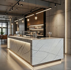 PVC Marmol - Gris Perla Hairline - 2.44x1.22x3mm