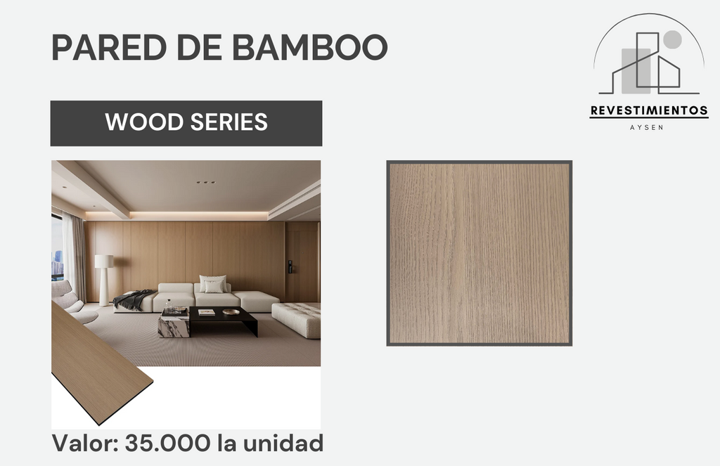 Plancha de Bamboo - Madera Series