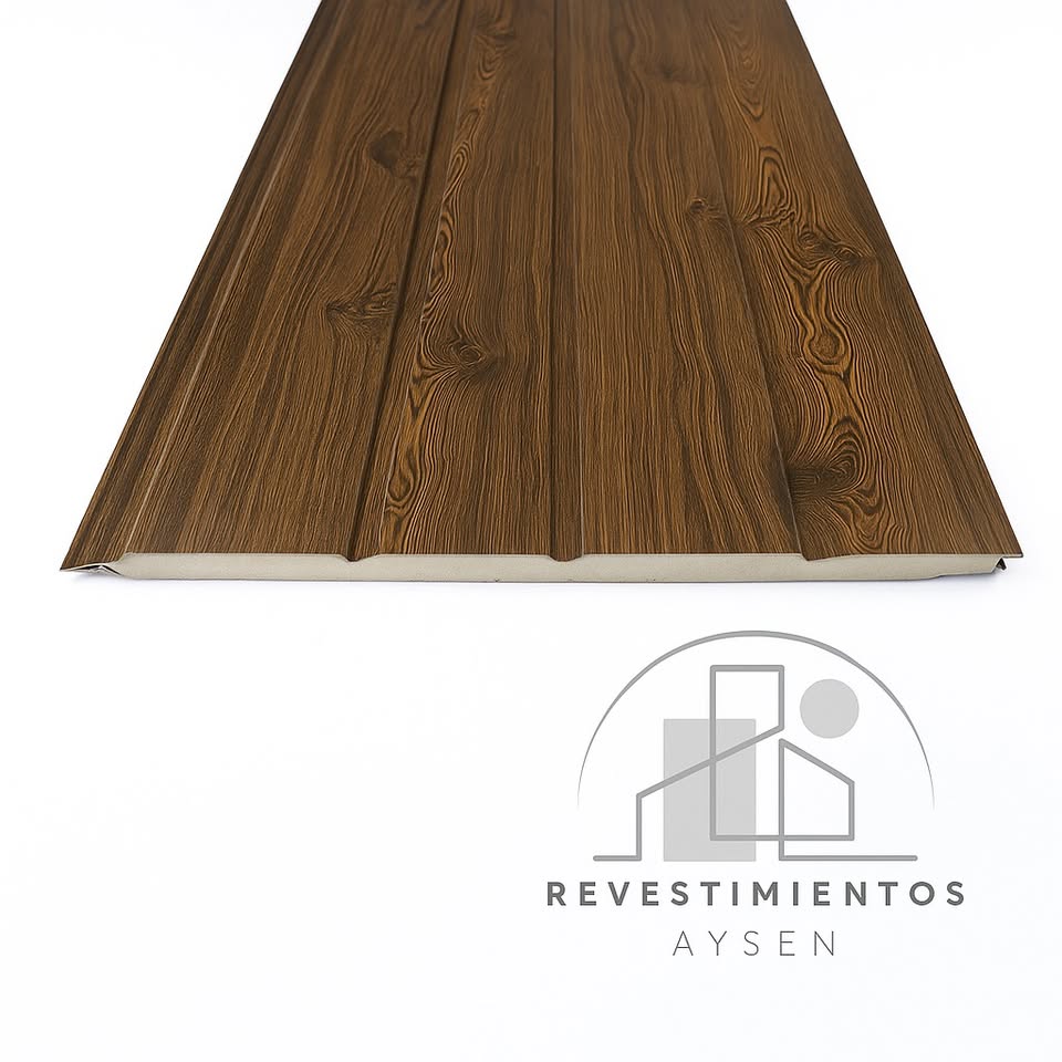 Metal Siding - CASTAÑO 4 TABLAS 2,90MTS X 040MTS X 16MM