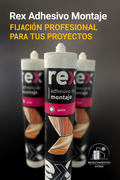 Adhesivo de montaje REX 300 ml