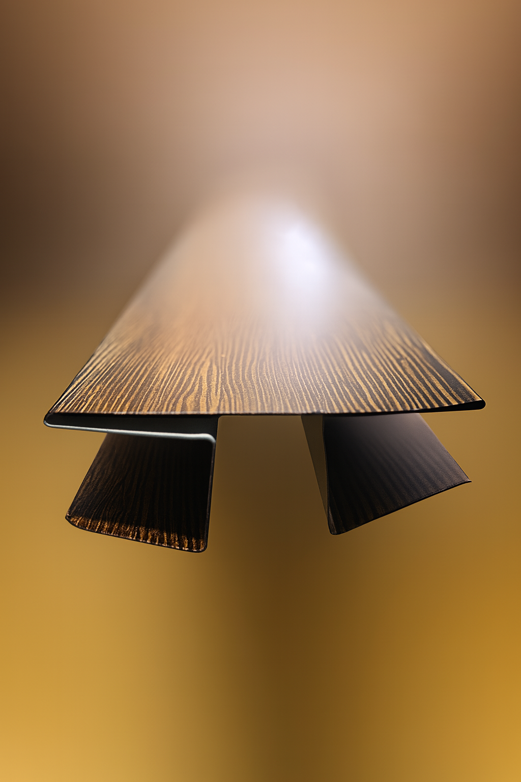 Perfil H para Metal Siding – Café Roble