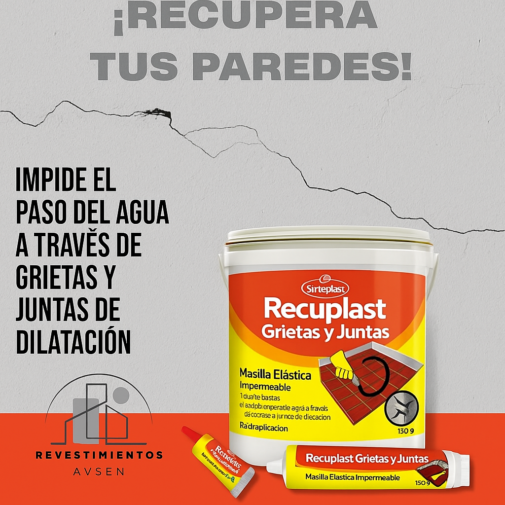 MASILLA ELASTICA GRIETAS Y JUNTAS TUBO 430GR