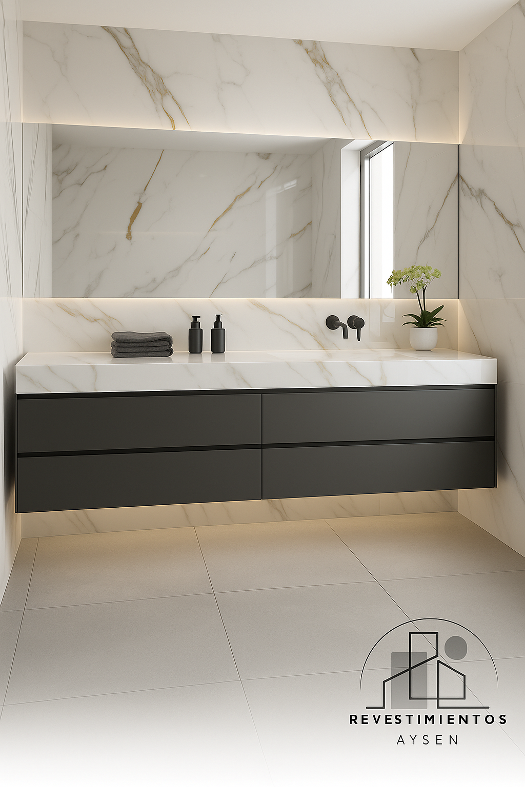 Lámina Decorativa de PVC 3 mm — Modelo WHITE GOLDEN