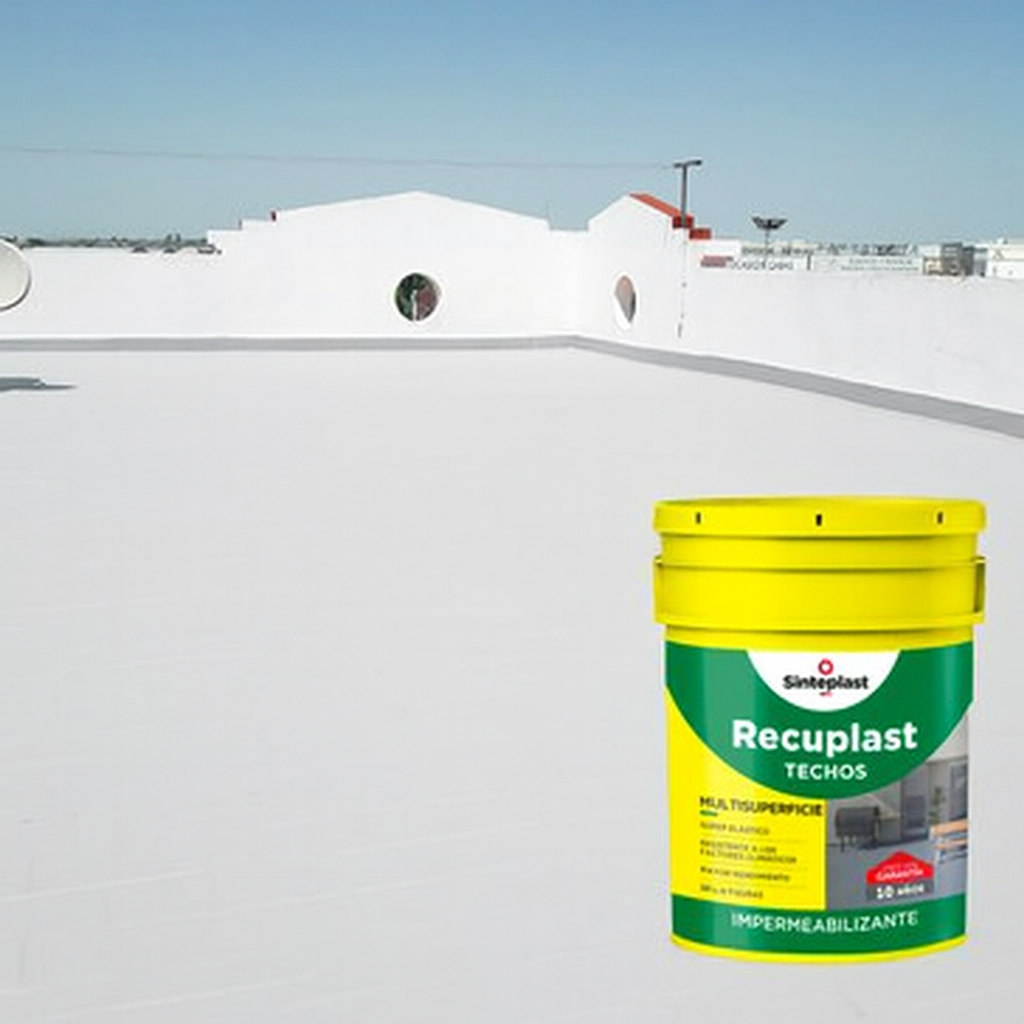 PINTURA PARA TECHOS IMPERMEABILIZANTE BLANCO