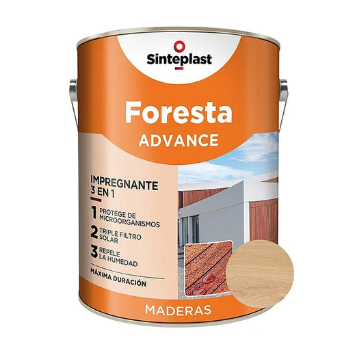 IMPREGNANTE MADERAS 3 EN 1 INCOLORO BRILLANTE 1LT