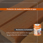 IMPREGNANTE MADERAS 3 EN 1 INCOLORO BRILLANTE 1LT