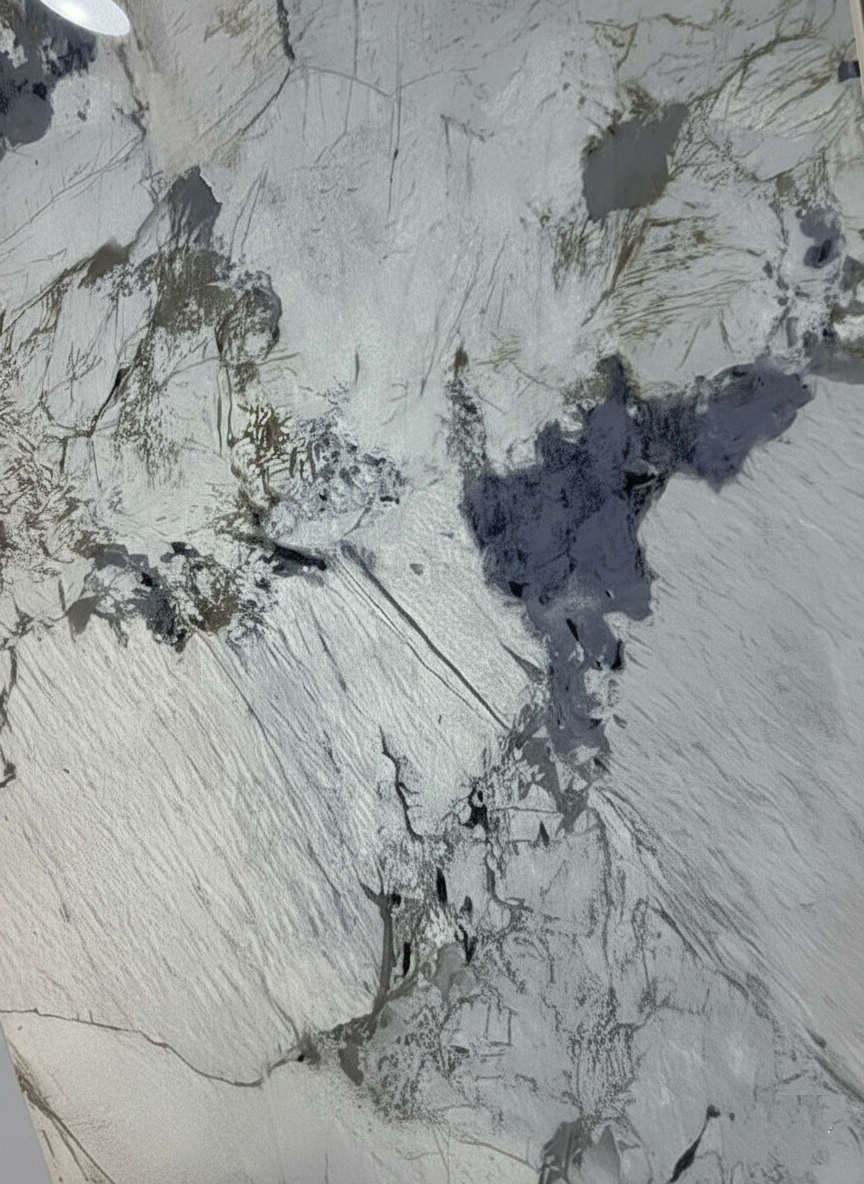 Lámina Decorativa de PVC 3 mm — Modelo BLUE MARMOL