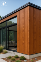 Metal Siding - CAOBA MARRON ROJIZO - 3 TABLAS 3,80MTS X 038MTS X 16MM