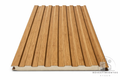 Metal Siding 16mm PU Avellano Mate | Aislante