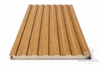 Metal Siding 16mm PU Avellano Mate | Aislante