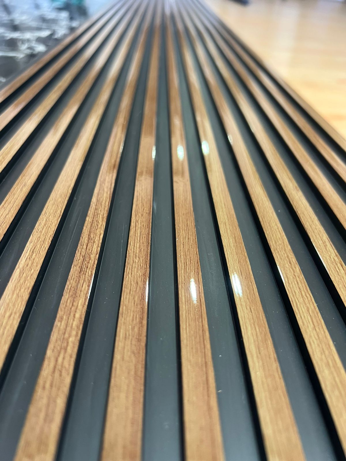 Wall Panel PVC madera roble