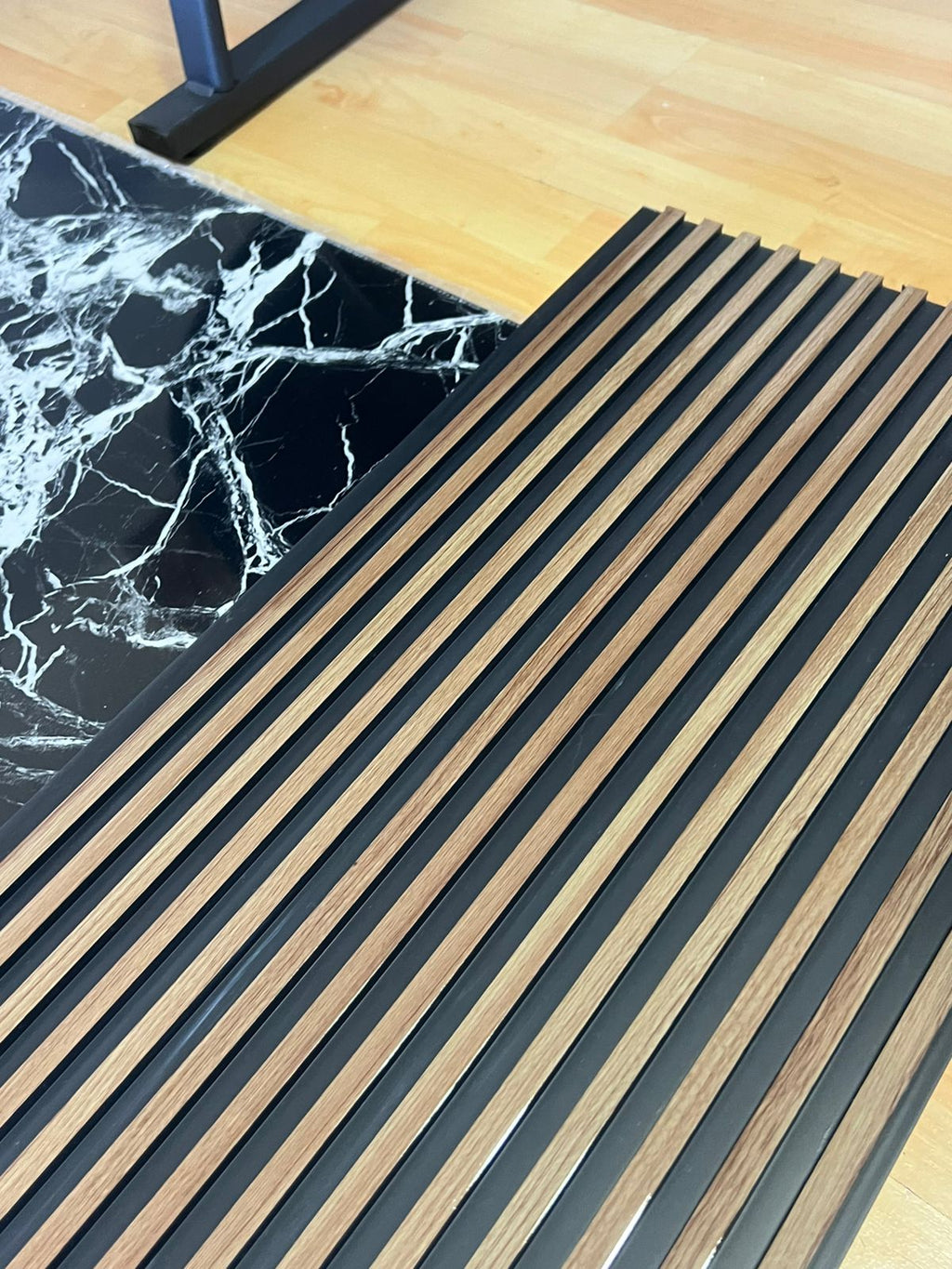 Wall Panel PVC madera roble