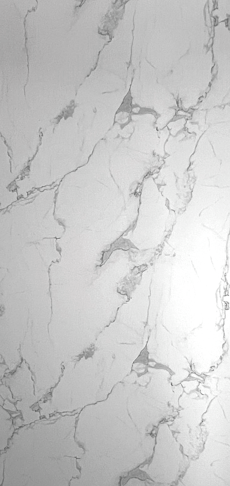 Plancha de PVC Marmol - Blanco Nube - 2.44x1.22x3mm