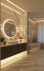 Plancha de PVC Marmol - Aurum Gold - 2.44x1.22x3mm