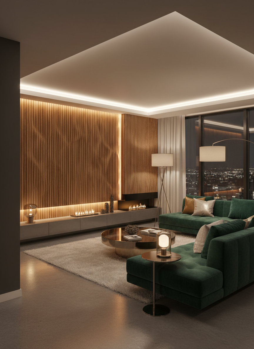 Wall Panel WPC Beige Avellano 2,50 × 21 cm | Revestimiento Decorativo Interior y Exterior