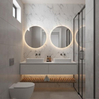 Plancha de PVC Marmol - Blanco Nube - 2.44x1.22x3mm