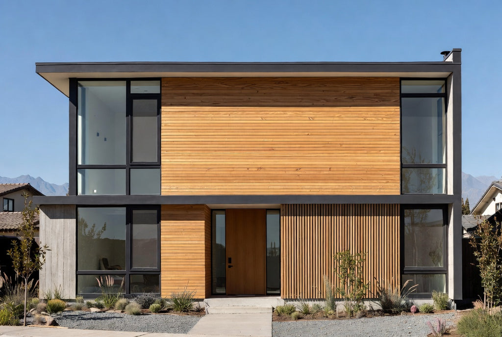 Metal Siding 16mm PU Avellano Mate | Aislante