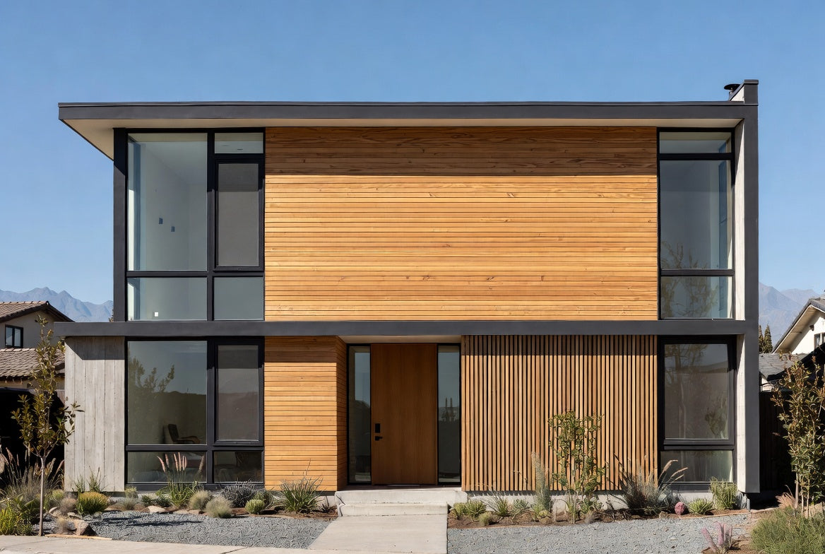 Metal Siding 16mm PU Avellano Mate | Aislante