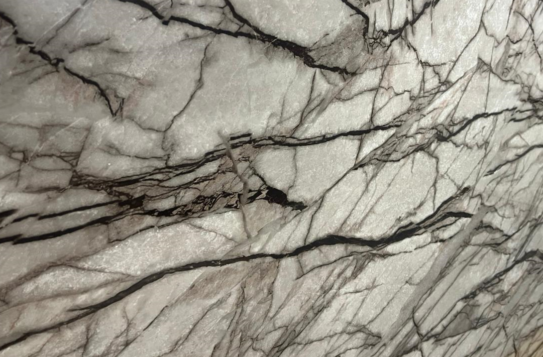 Lámina Decorativa de PVC 3 mm — Modelo Calacatta ARMANI GREY